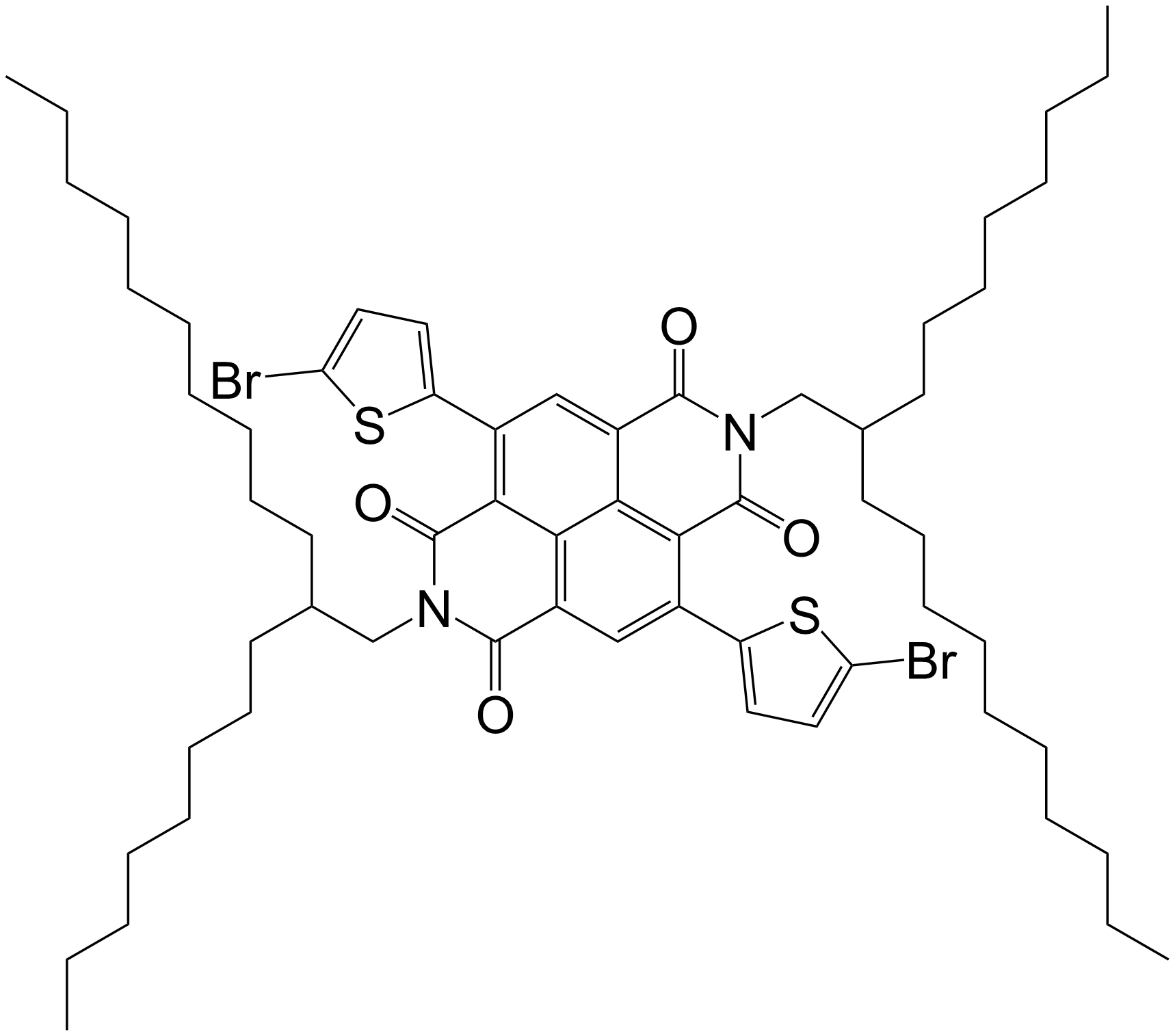 4,9-Bis(5-bromo-2-thienyl)-2,7-bis(2-octyldodecyl)-benzo[lmn][3,8]phenanthroline-1,3,6,8(2H,7H)-tetrone/1178586-27-0